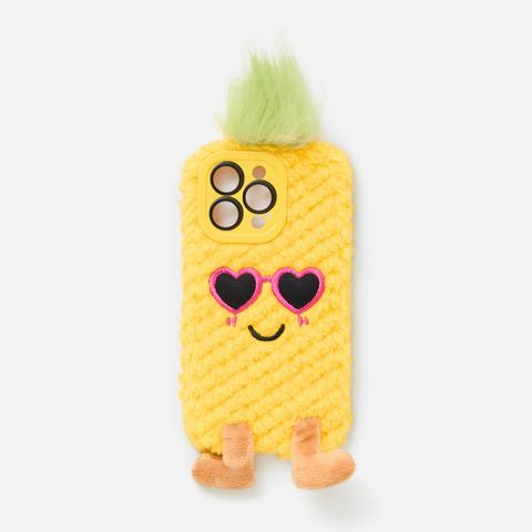 Изображение товара Чехол для iPhone 14 Pro Max Ананас, плюшевый