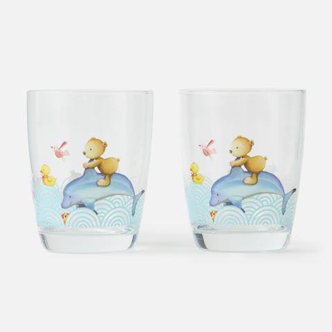 Изображение товара Набор детских стаканов Villeroy & Boch, Happy Bear, 150 мл, хрустальное стекло