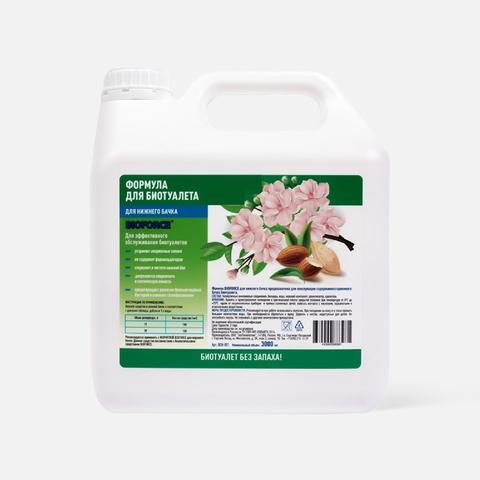 Изображение товара Жидкость для биотуалета Bioforce, нижний бак, 3 л, 1 шт.