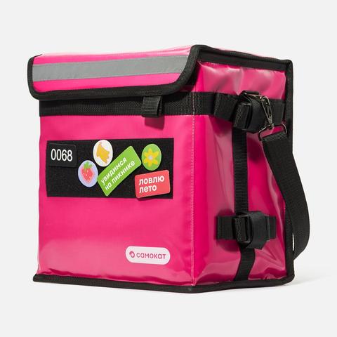Изображение товара Термосумка Самокат, для пикника, розовая