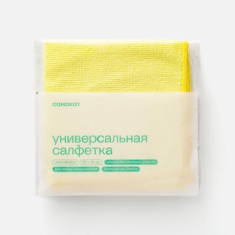 Изображение товара Салфетка для уборки Самокат, из микрофибры, 1 шт.