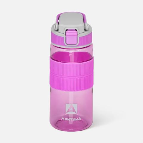 Изображение товара Бутылка для воды Арктика, розовая, 550 мл