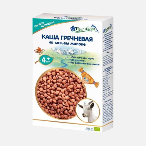 Изображение товара Каша Fleur Alpine на козьем молоке, гречневая, с 4 месяцев, 200 г