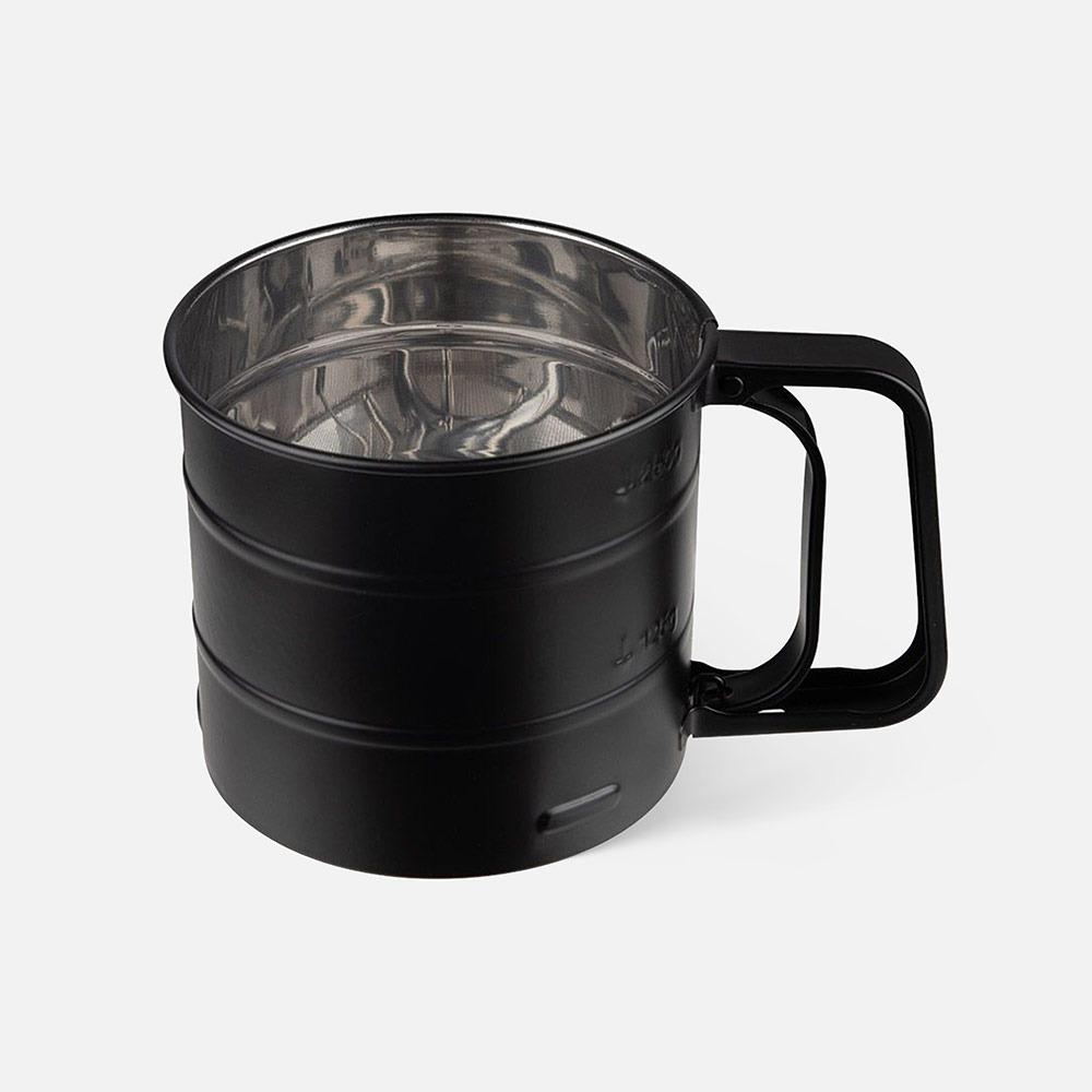 Изображение товара Сито-кружка Mallony Fornata, диаметр 9.5 см, черная