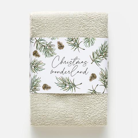 Изображение товара Полотенца Этель Wonderland, 30x30 см, 3 шт.