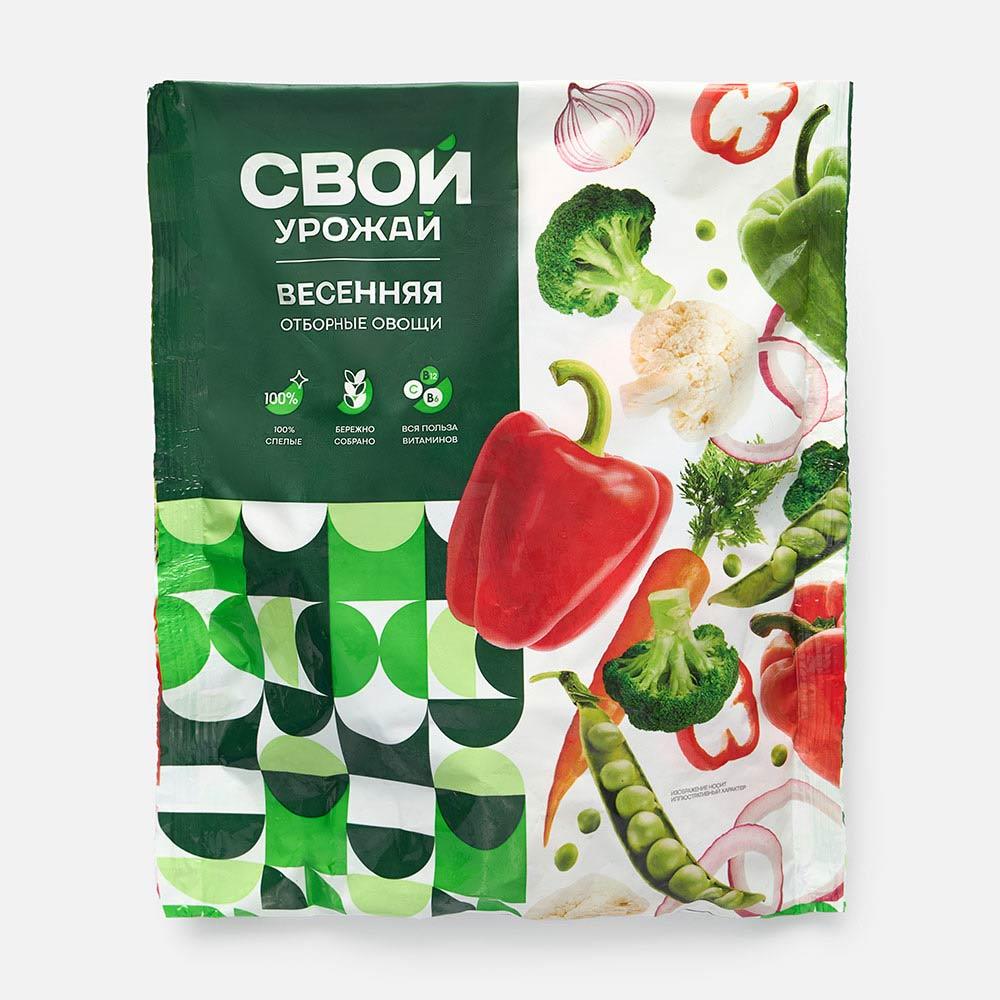 Изображение товара Овощная смесь Свой урожай Весенняя заморозка 400 г