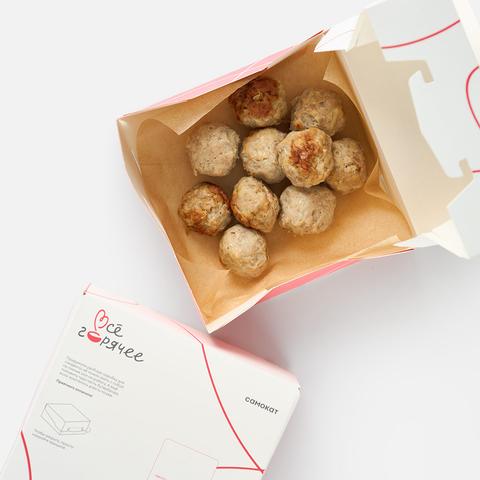 Изображение товара Фрикадельки из курицы и говядины, 150 г