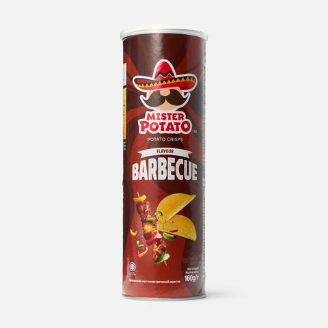 Изображение товара Чипсы Mister Potato барбекю 160 г - хрустящие картофельные чипсы с насыщенным вкусом