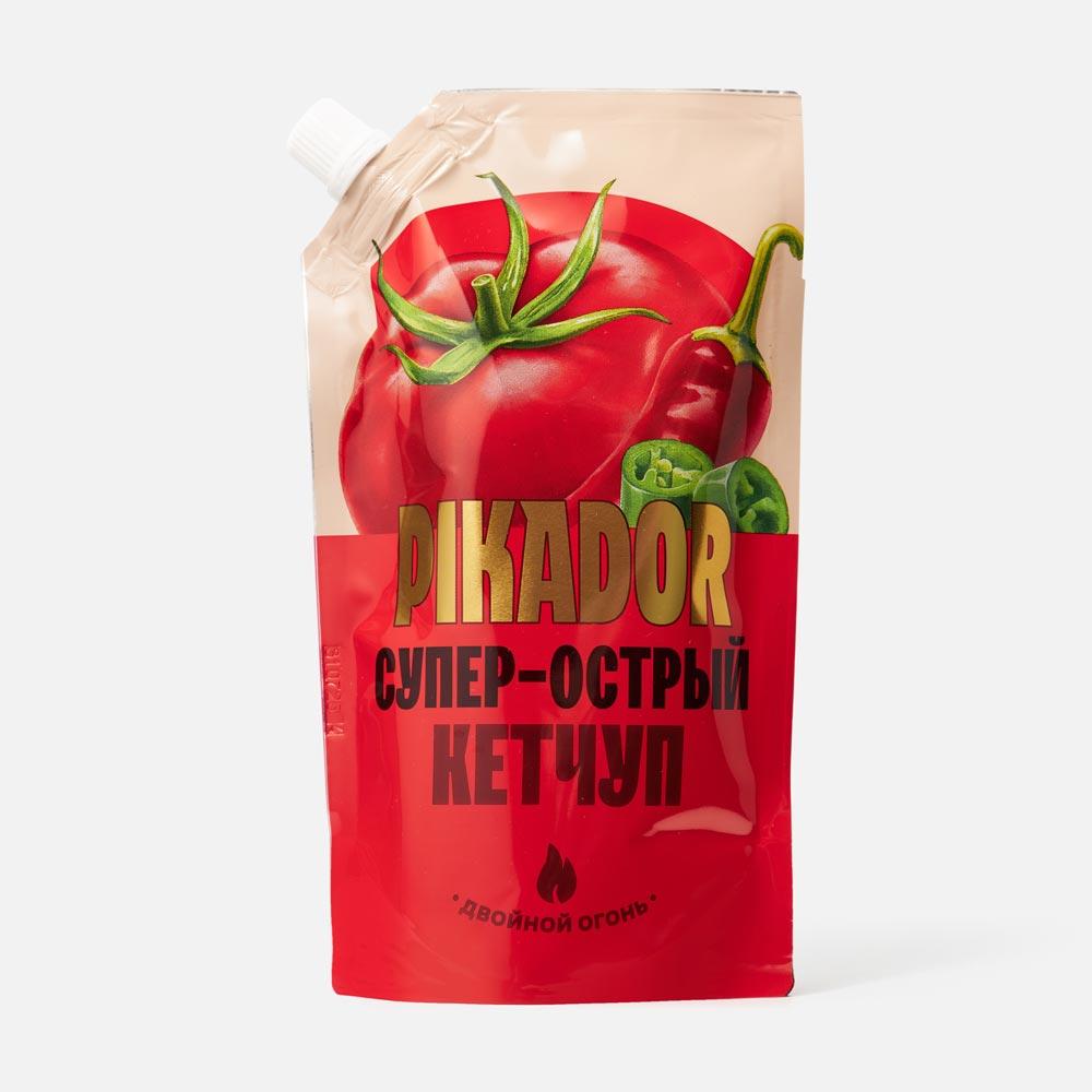 Изображение товара Кетчуп Pikador супер острый 300 г без красителей и крахмала