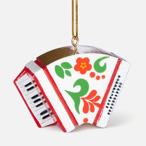 Изображение товара Новогоднее украшение Феникс-Презент, аккордеон, 2,5x4,5x5,5 см