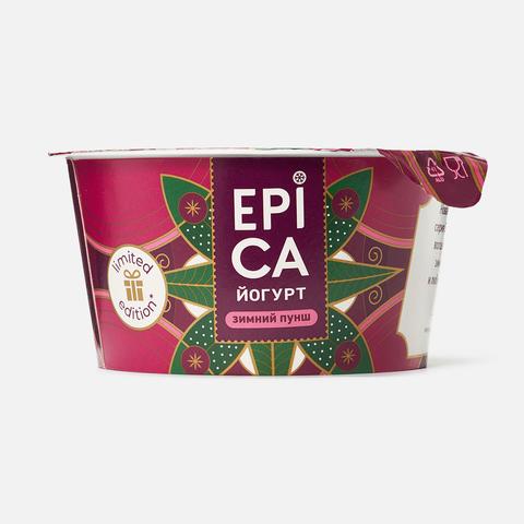 Изображение товара Йогурт Epica, 4,8%, зимний пунш, 130 г
