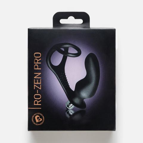 Изображение товара Пробка Rocks-Off, с эрекционным кольцом, чёрная