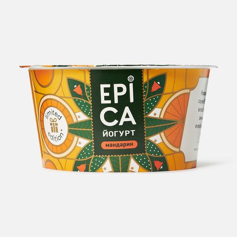 Изображение товара Йогурт Epica, 4,8%, с мандарином, 130 г
