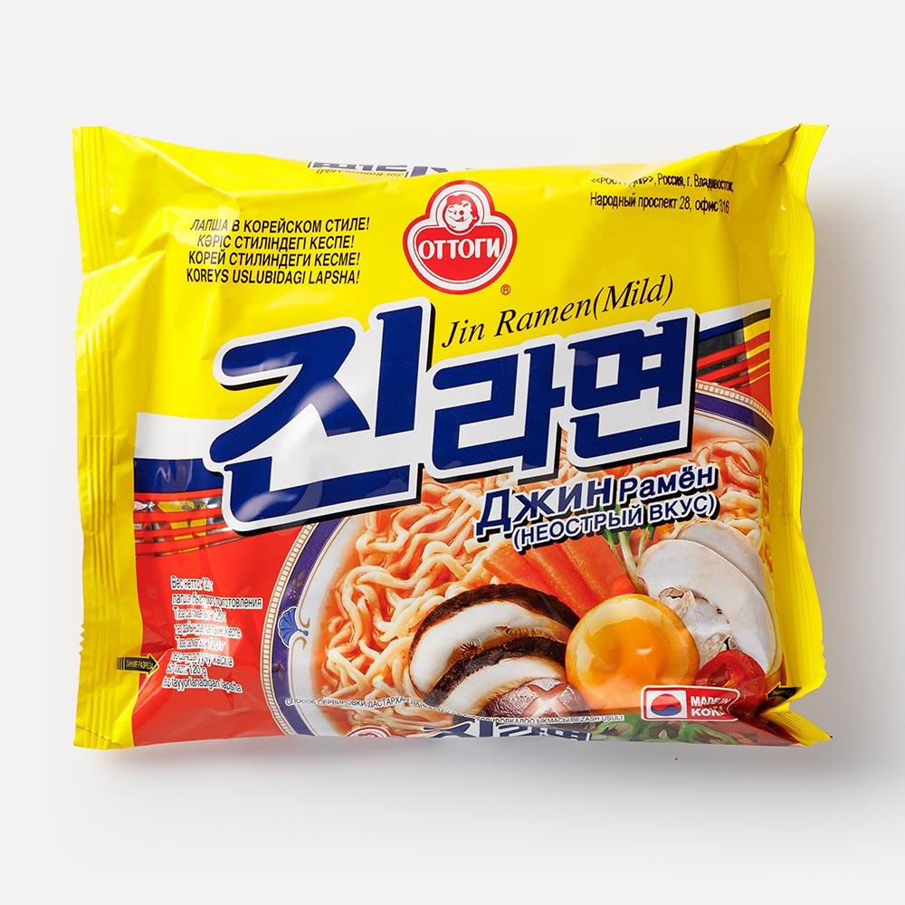 Изображение товара Лапша Оттоги Jin Ramen быстрого приготовления 120 г