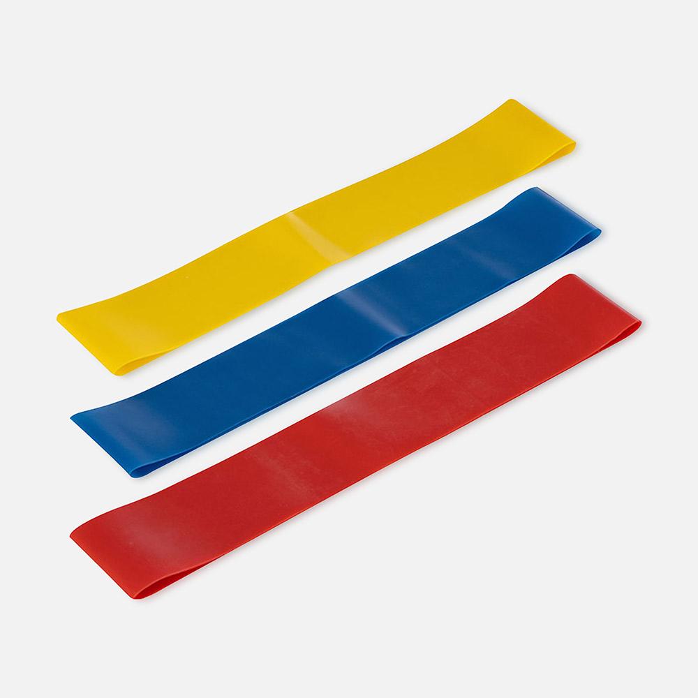 Изображение товара Эластичные ленты для фитнеса Победить 3 шт в наборе с разным сопротивлением