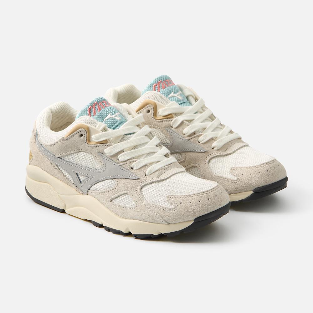 Купить Кроссовки Mizuno унисекс, бежевые-13, размер UK 6, D1GA2326