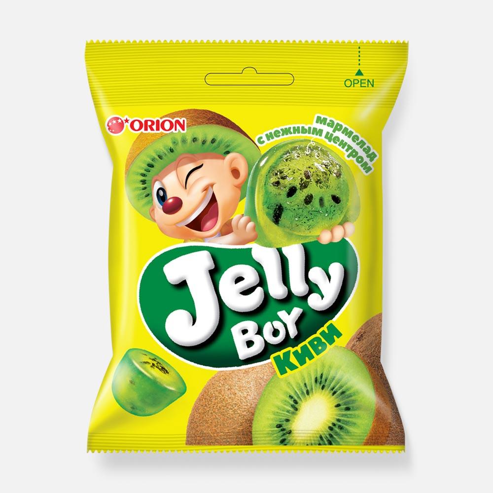 Изображение товара Жевательный мармелад Orion Jelly Boy со вкусом киви 44 г натуральное лакомство