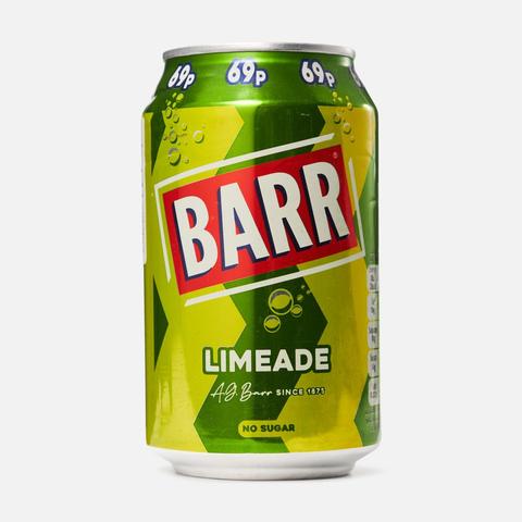 Изображение товара Напиток Barr Limeade, без сахара, с газом, 0,33 л