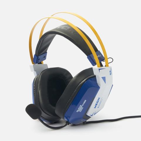 Изображение товара Гарнитура Dareu EH732, USB, синяя