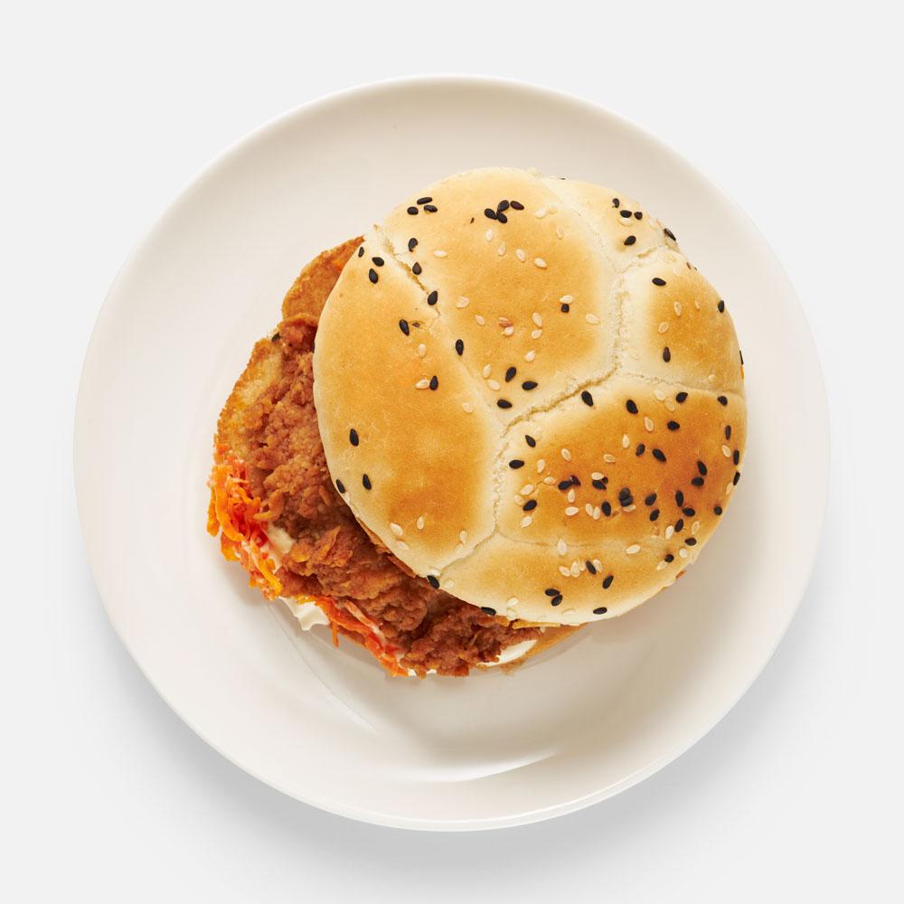 Изображение товара Шефбургер Rostic`s с морковью по-корейски 182 г фирменный вкус Россия