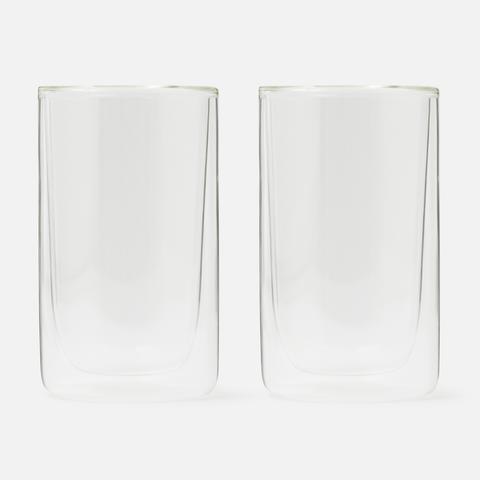 Изображение товара Набор стаканов ALFI 481185 2 шт стекло для воды с двойными стенками 290 мл