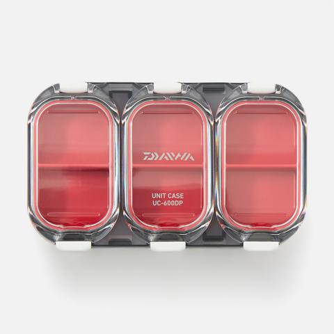Изображение товара Коробка для приманки Daiwa, UC-600DP, серая, красная