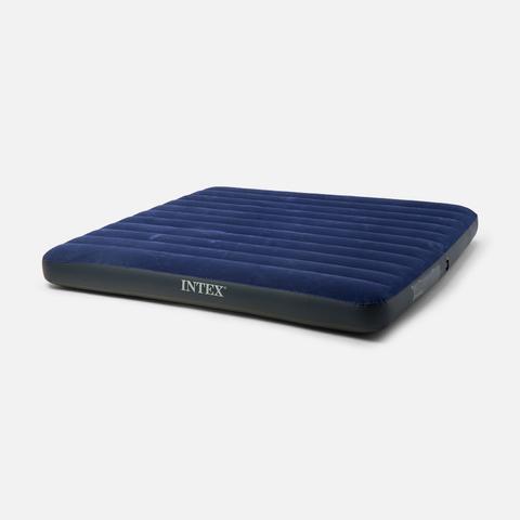 Изображение товара Надувной матрас Intex Classic Downy Airbed, синий, 203x183x25 см