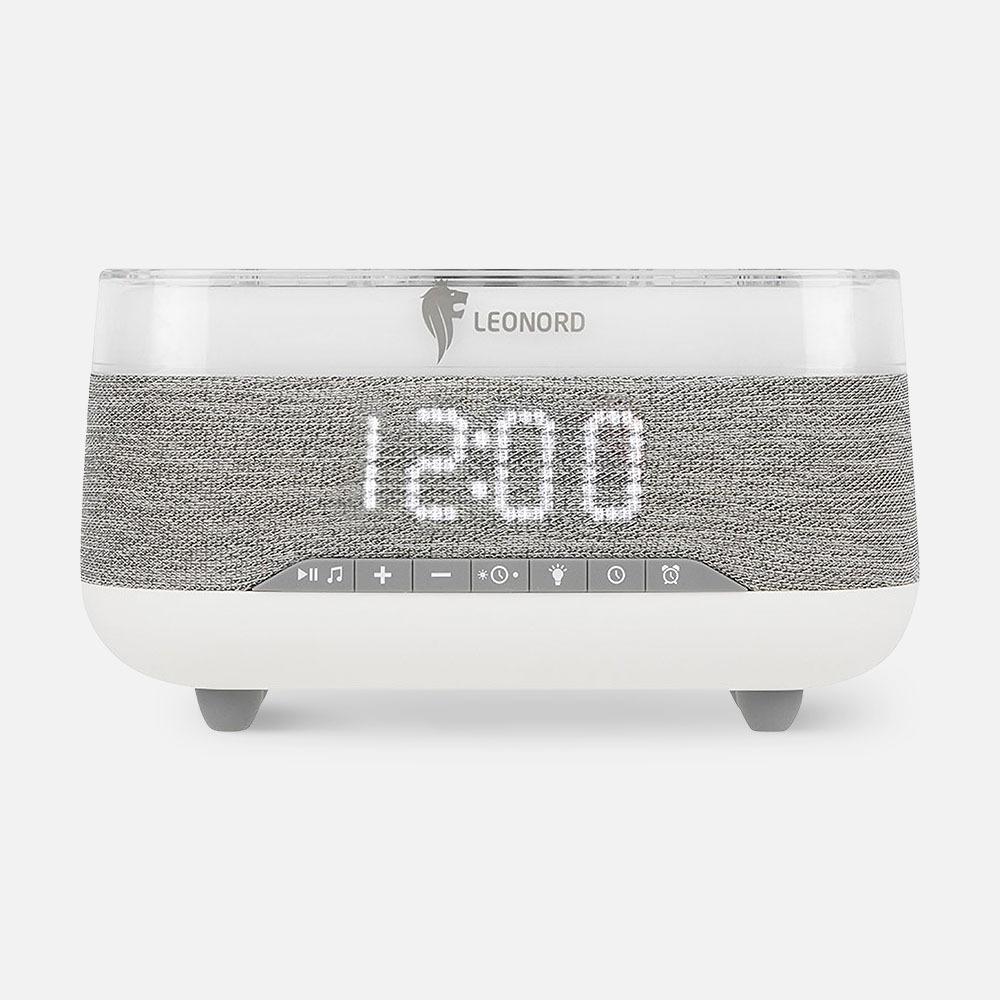 Изображение товара Электронные часы Leonord, LE-1404, с беспроводной зарядкой, 24x13x11 см