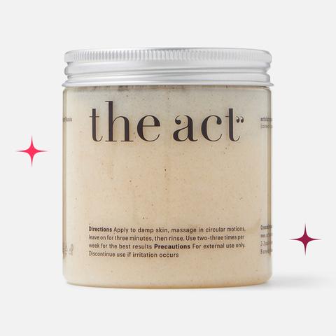 Изображение товара Соляной скраб для тела The Act, кокос, 300 г