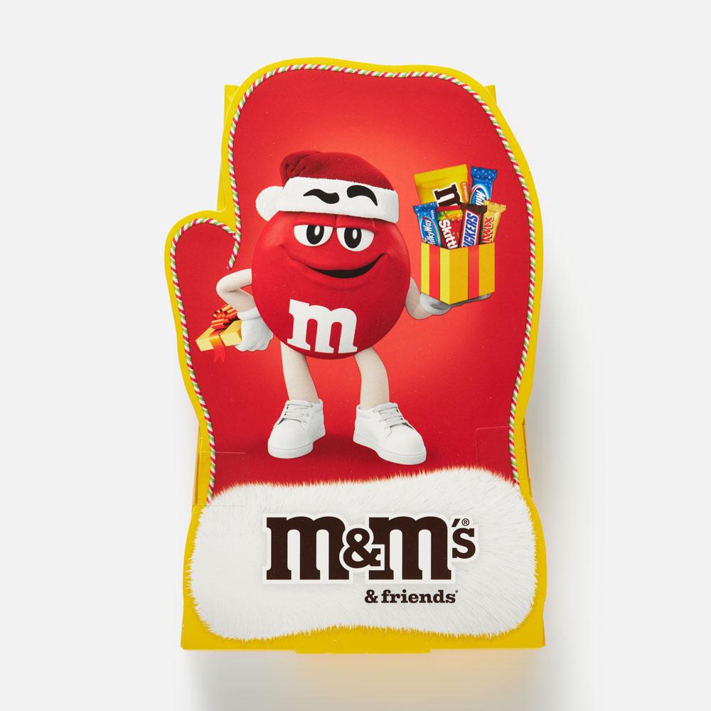 Изображение товара Подарочный набор M&M’s & friends, Варежка, 121 г