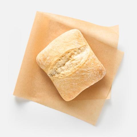 Изображение товара Мини-чиабатта светлая 100 г свежий хлеб для бутербродов