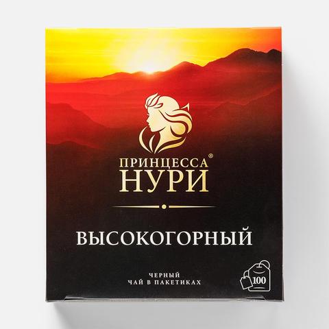 Изображение товара Чёрный чай Принцесса Нури, высокогорный, байховый, в пакетиках, 100 шт.