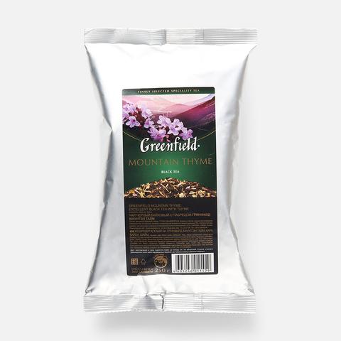 Изображение товара Чёрный чай Greenfield Mountain Thyme, листовой, 250 г