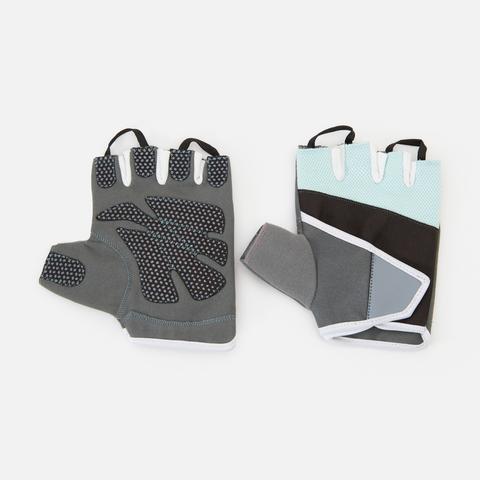 Изображение товара Перчатки для фитнеса Top In Town Sports, чёрные, светло-зелёные, XS