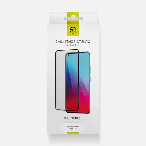 Изображение товара Защитный экран Full Screen Full Glue Tempered Glass для Xiaomi Redmi Note 14S, чёрный
