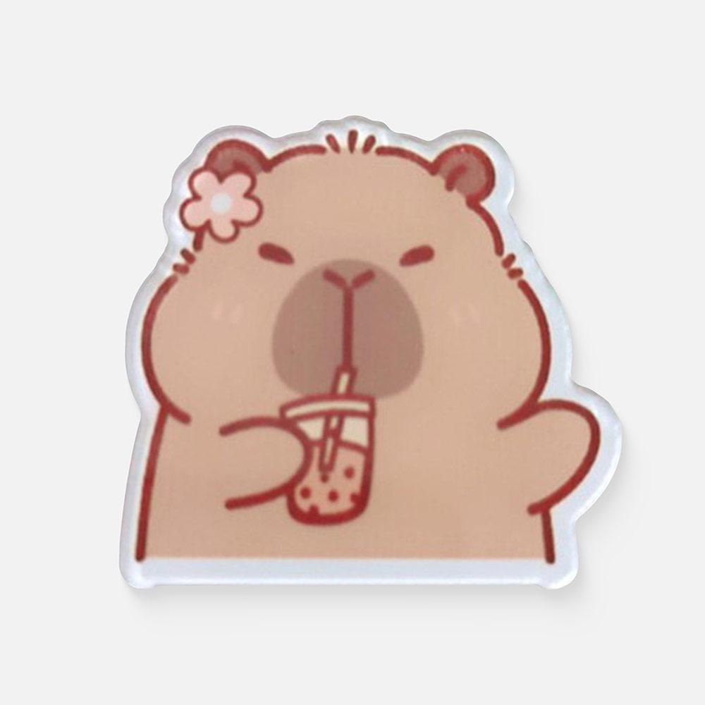 Изображение товара Значок ILikeGift с капибарой из акрила