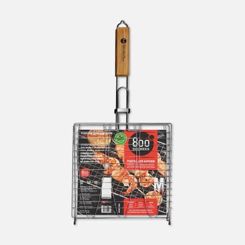 Изображение товара Решётка барбекю 800 Degrees Barbecue Fish Basket, для рыбы, M-size, 1 шт.