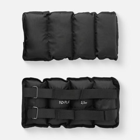 Изображение товара Утяжелители Nd Play, по 2,5 кг, чёрные, 2 шт.