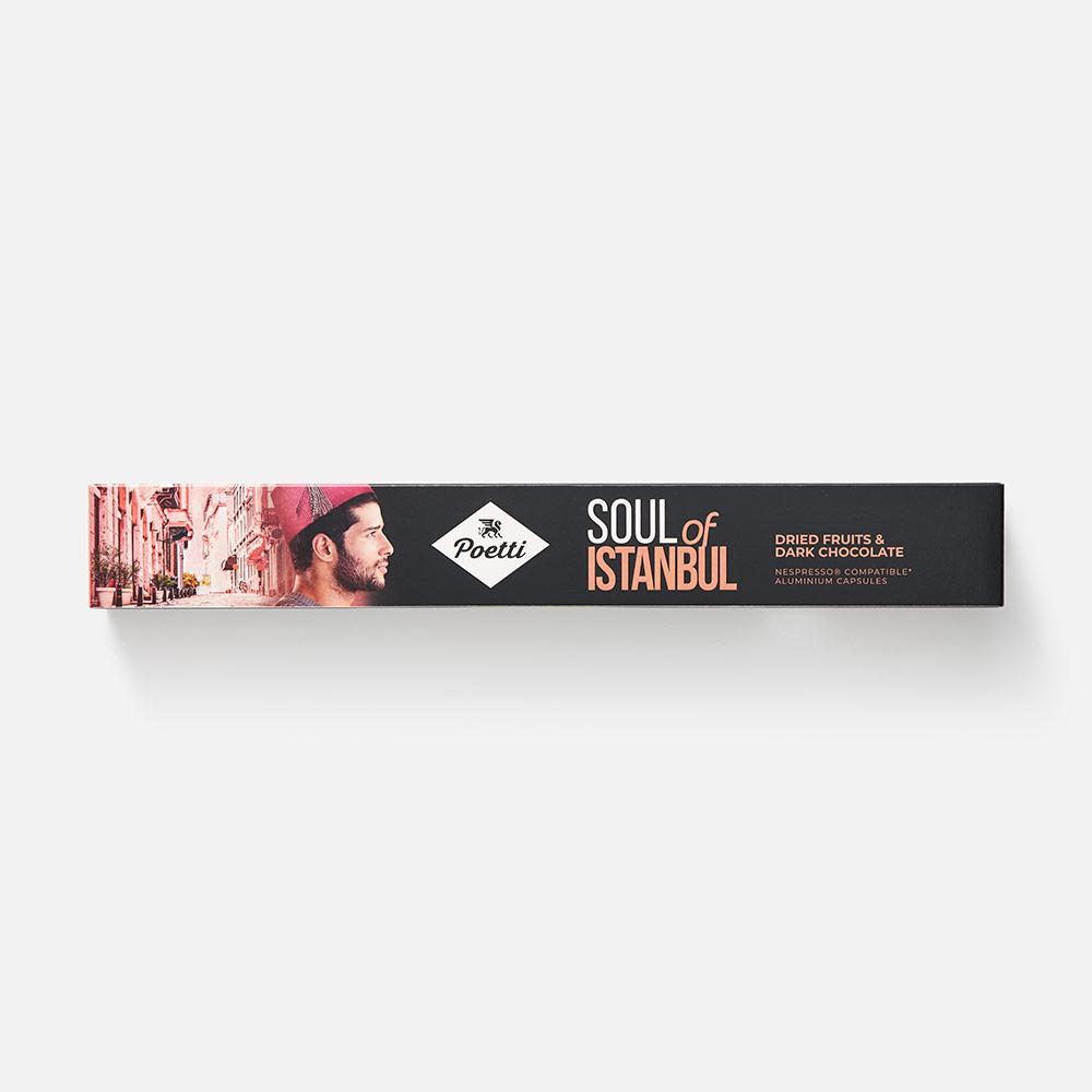 Изображение товара Кофе в капсулах Poetti Soul Of Istanbul Dried Fruits Dark Chocolate 10 шт