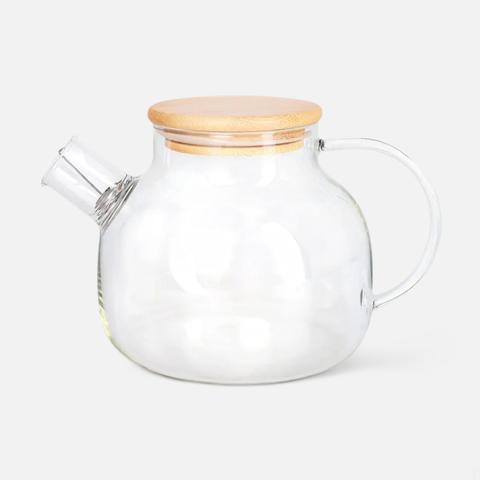 Изображение товара Заварочный чайник с бамбуковой крышкой, 1 л