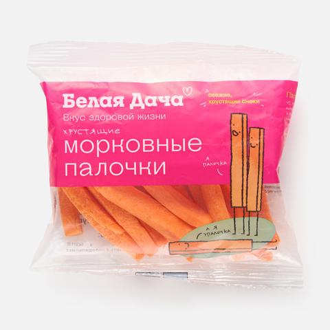 Изображение товара Морковь Белая дача, хрустящие палочки, 80 г