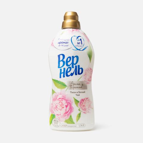 Изображение товара Кондиционер для белья Вернель Ароматерапия+ 1,7 л пион и белый чай