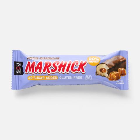 Изображение товара Батончик Soj Marshick Marshmallow, 20% протеина, без сахара, с солёной карамелью, 30 г