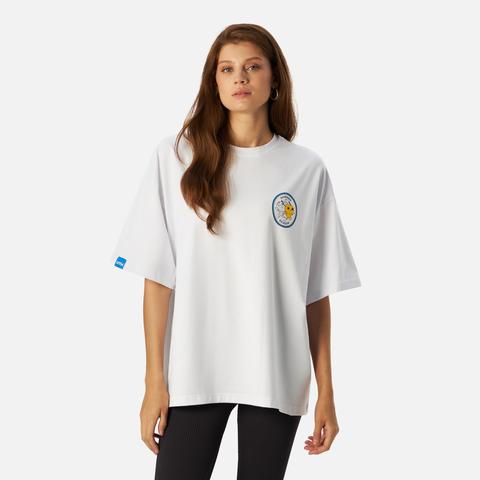 Изображение товара Футболка унисекс Самокат x Others с принтом белая оверсайз S