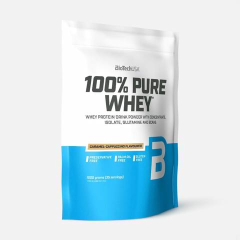 Изображение товара Протеин BioTechUSA 100% Pure Whey, карамель-капучино, 1000 г