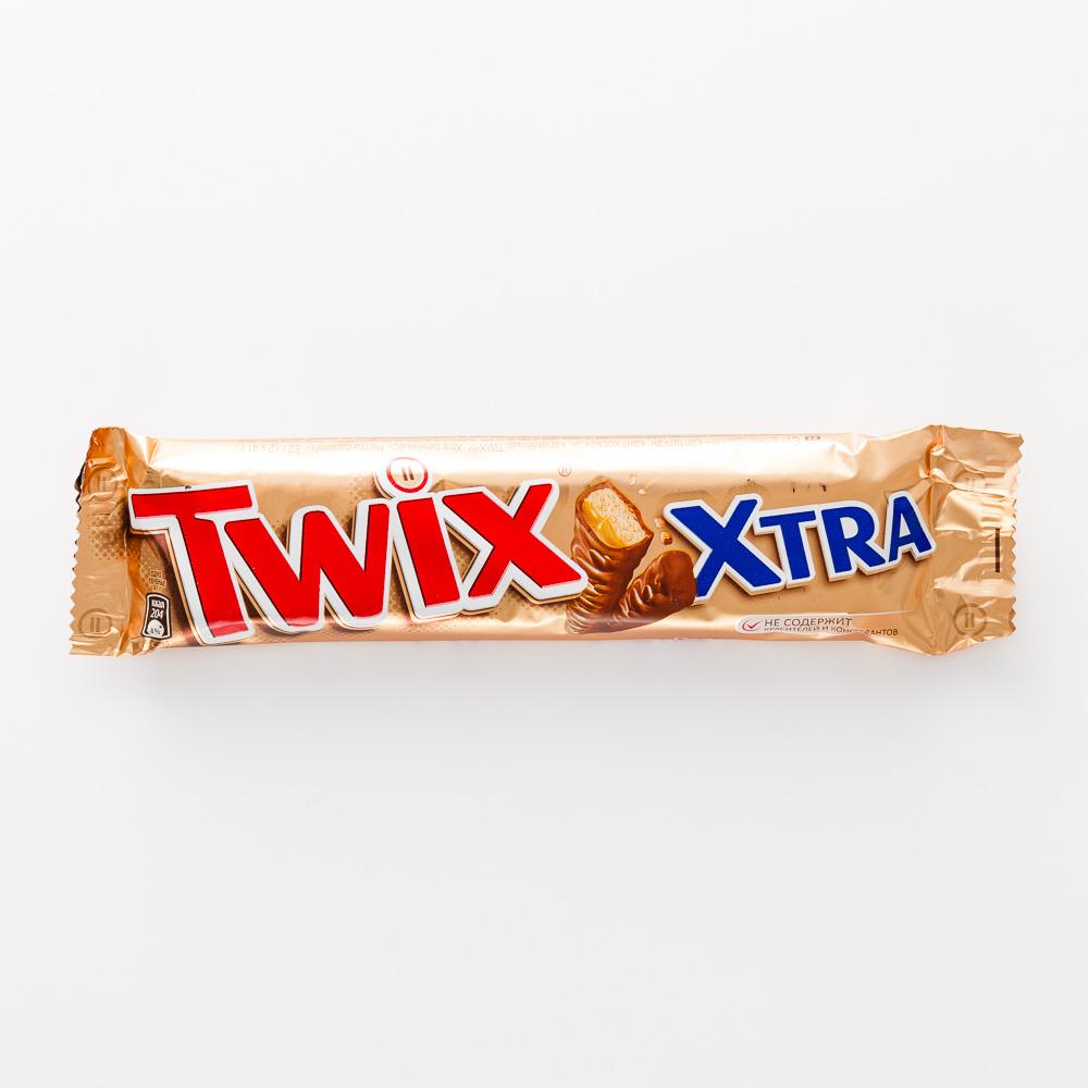 Изображение товара Шоколадный батончик Twix Xtra 82 г с карамелью и печеньем