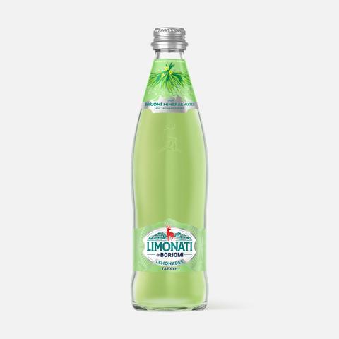 Изображение товара Напиток Borjomi Limonati, с соком, тархун, с газом, 0,5 л