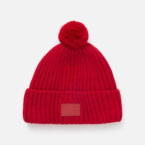 Изображение товара Мужская зимняя шапка Лацио, красная, 58-60