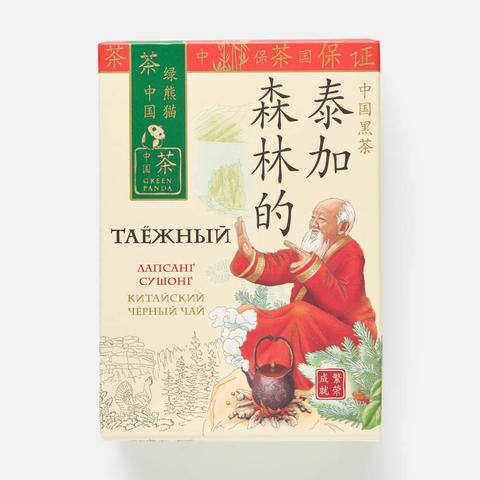 Изображение товара Чёрный чай Green Panda Лапсанг Сушонг, таёжный, 100 г