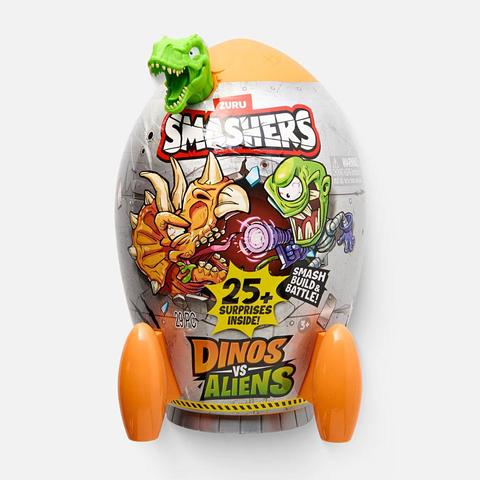 Изображение товара Игровые наборы Zuru Smashers Dino vs Aliens Medium Динозавр против пришельцев